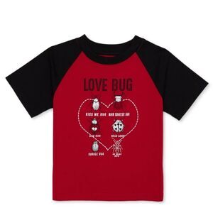 Valentine's Day Toddler Short sleeve Tee size 18m